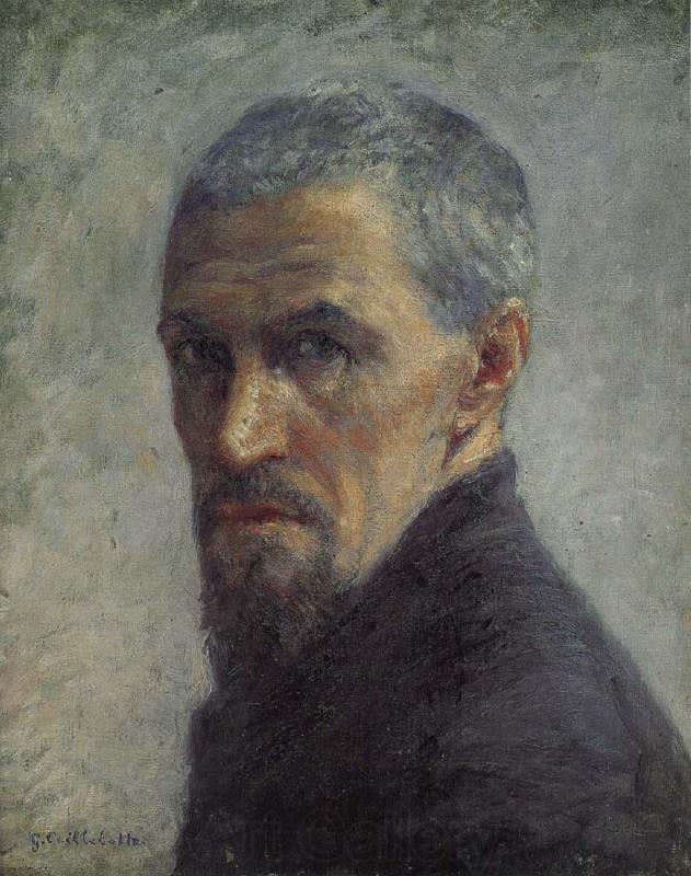 Gustave Caillebotte Self-Portrait Norge oil painting art